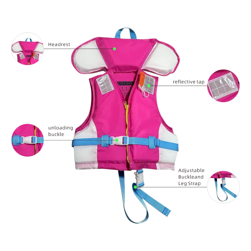 Fishing Vest Jacket - Kids Swim Fishing Vest Child Life