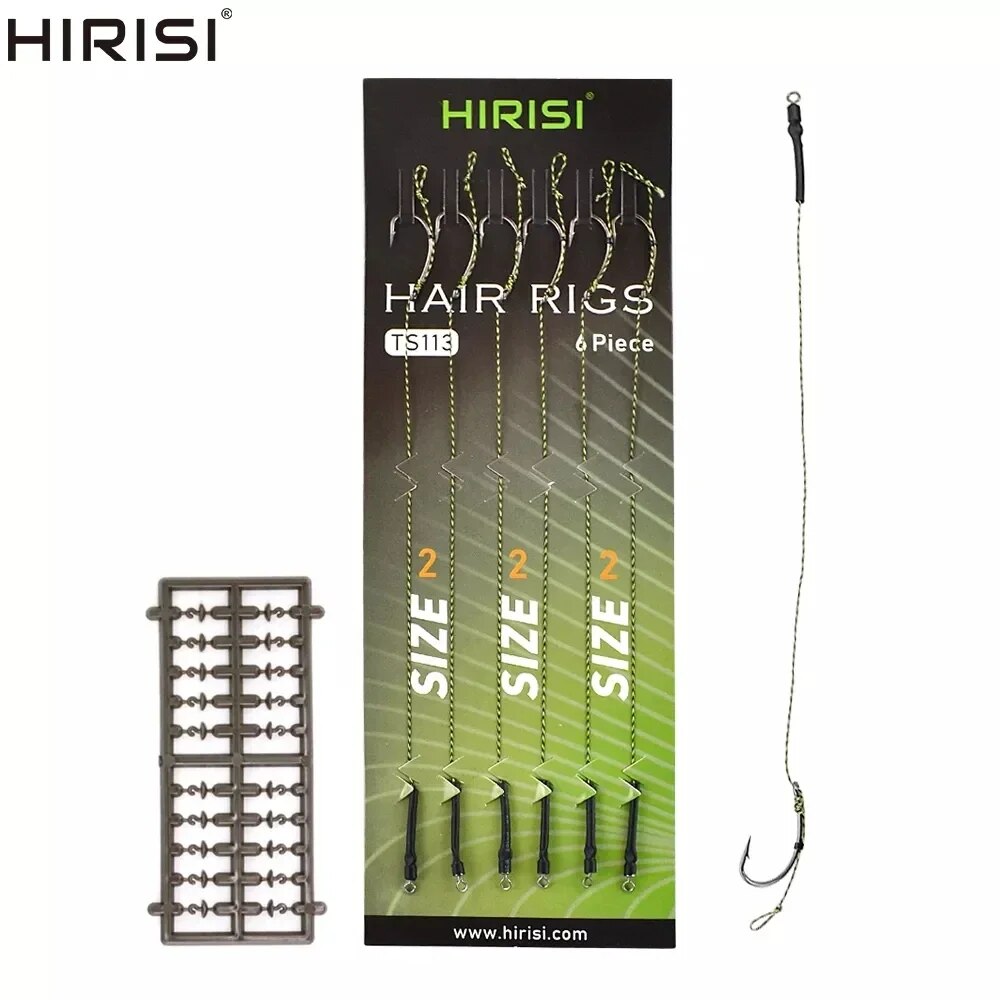 Freshwater Fishing Kit - Hirisi 6pcs Carp Fishing Accessories Hair