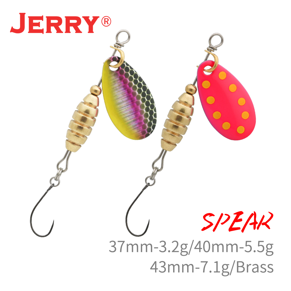 Jerry Spear Spinner Bait Metal - Fishing Equipment For Trout review and price