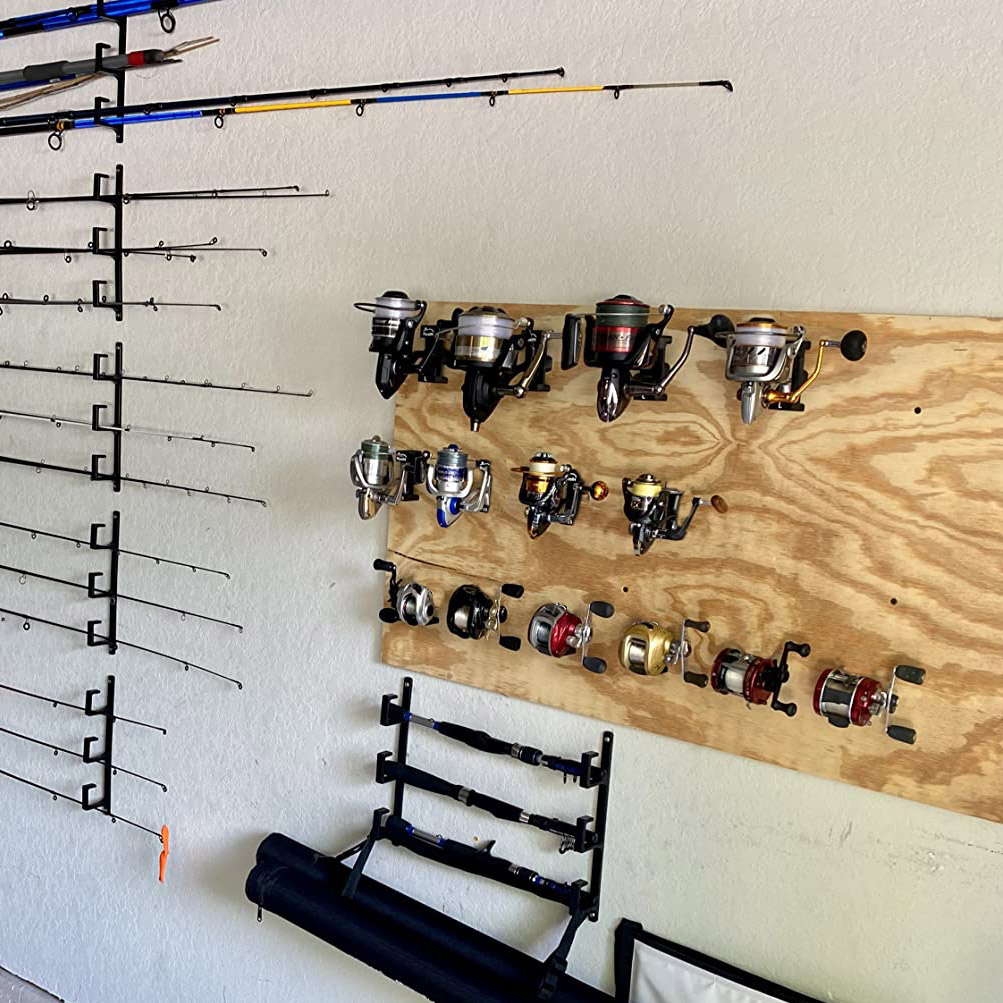 5pcs Wall-hung Fishing Reel Wa - Fishing Equipment Hanger review and price