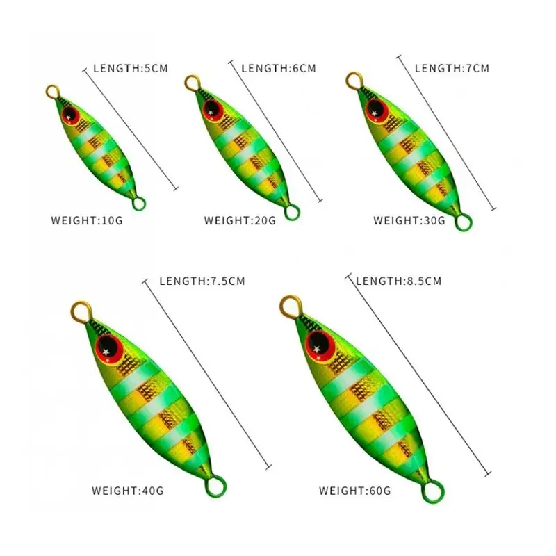 Inchiku Metal Jig Spoon Lure 6 - Jig Head Lure review and price