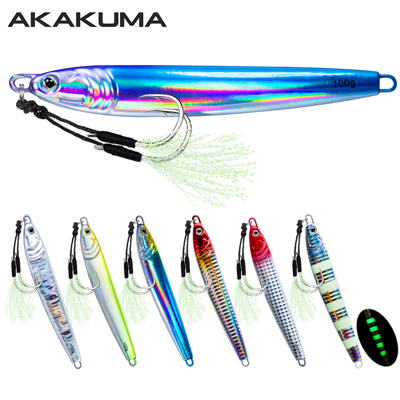 7Pcs 40g 60g 80g 100g Luminous - Jig Head Lure review and price