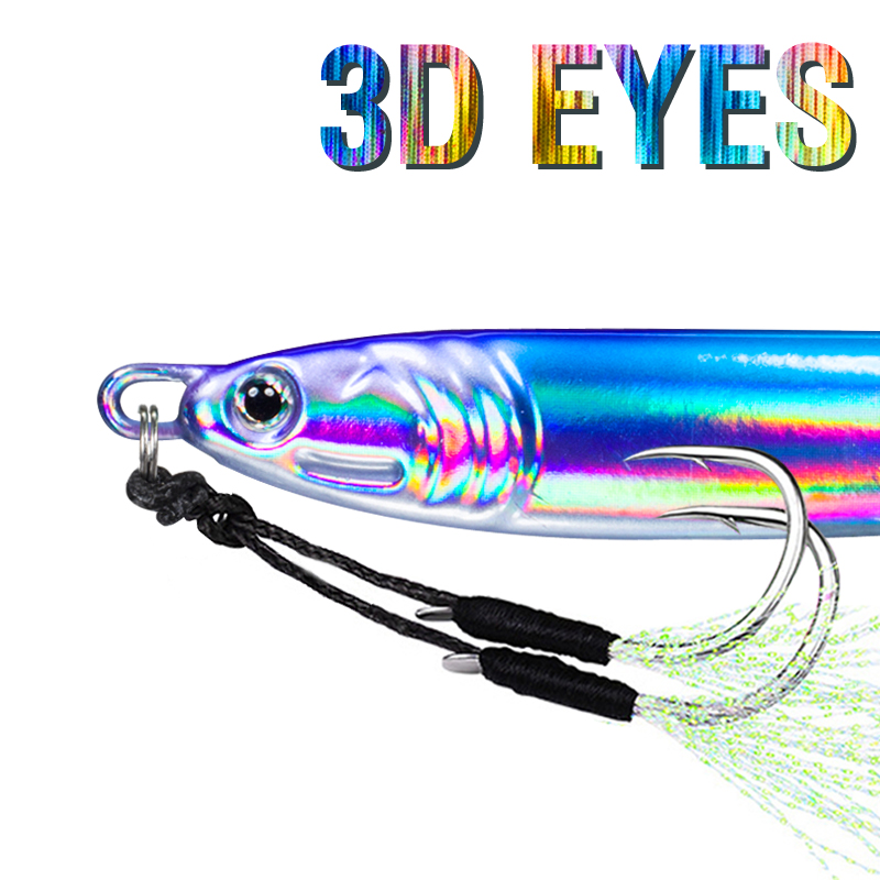 7Pcs 40g 60g 80g 100g Luminous - Jig Head Lure review and price