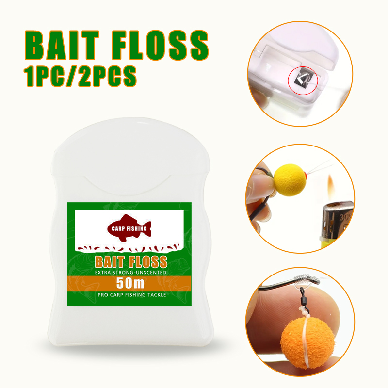 1pc/2pcs 50m Carp Fishing Bait - Freshwater Fishing Kit review and price