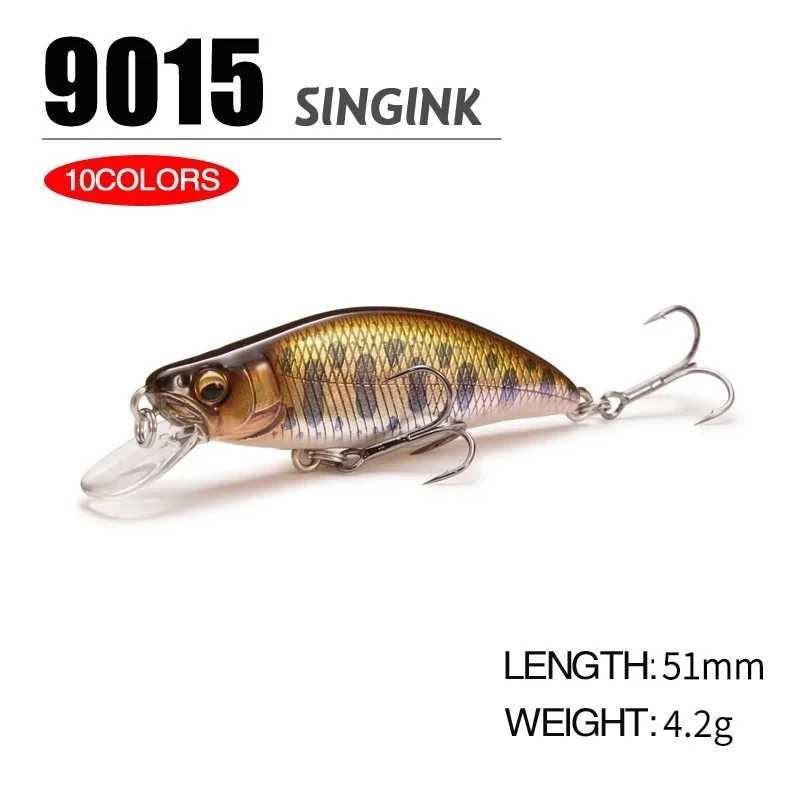 1pc Japan Design 51mm 4.2g Sin - Fishing Equipment For Trout review and price