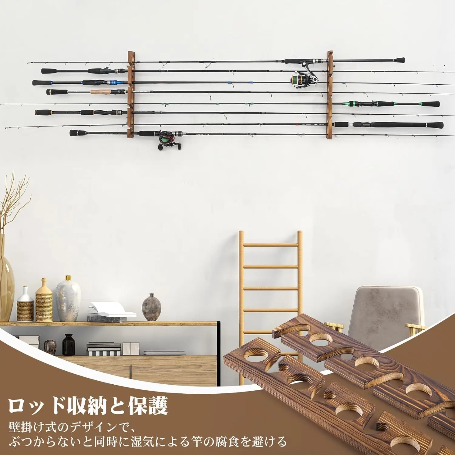 Goture Fishing Rod Holders wit - Fishing Equipment Holder review and price