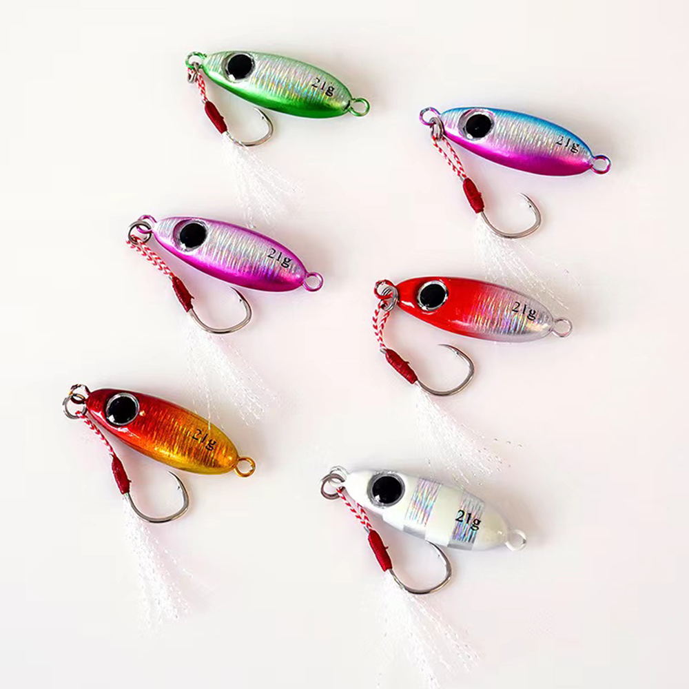 6pcs Micro Metal Jigging Fishi - Jig Head Lure review and price