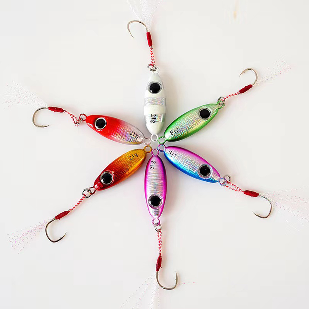 6pcs Micro Metal Jigging Fishi - Jig Head Lure review and price