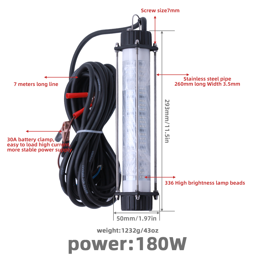 1 PC High-power Fish Underwate - Fishing Equipment Gear review and price