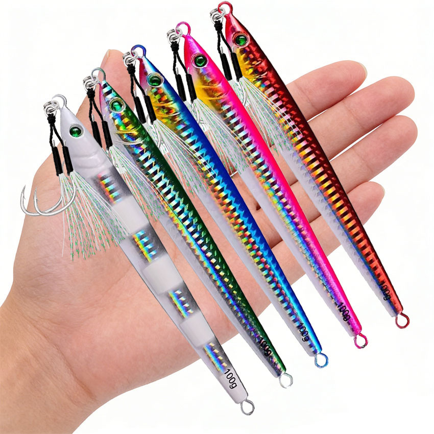 Cast Metal Jig Fishing Lure 5P - Jig Head Lure review and price