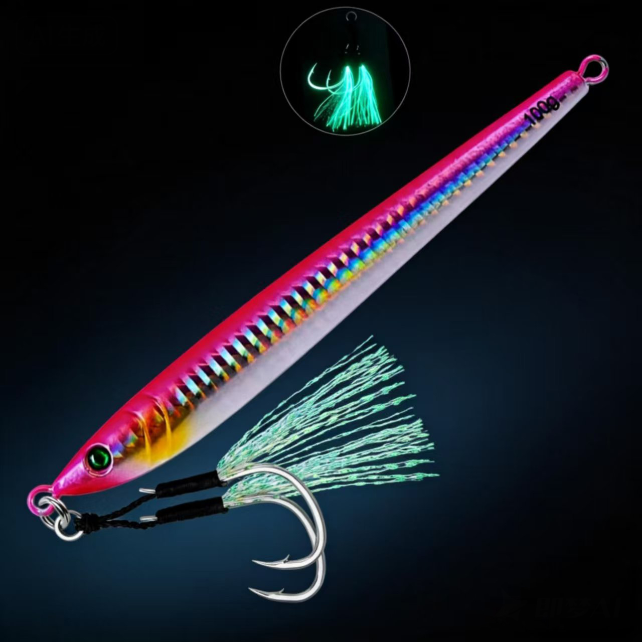 Cast Metal Jig Fishing Lure 5P - Jig Head Lure review and price