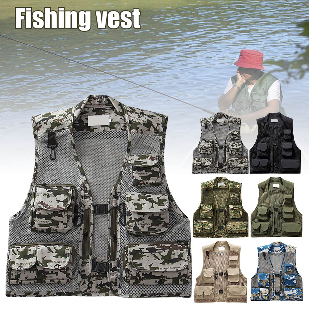 NEW Men Fishing Vest Multi-Poc - Fishing Vest Jacket review and price