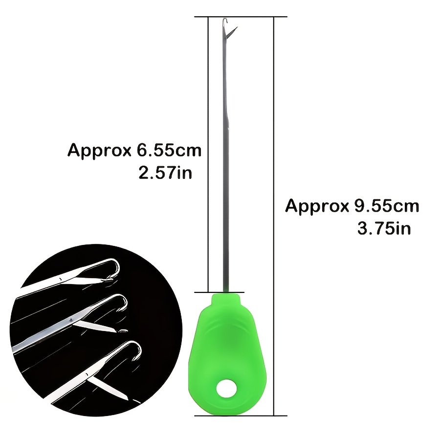 3Pcs Green Handle Fishing Bait - Freshwater Fishing Kit review and price
