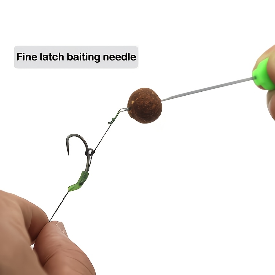 3Pcs Green Handle Fishing Bait - Freshwater Fishing Kit review and price