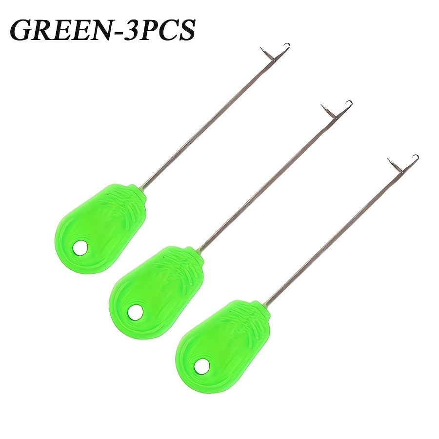 3Pcs Green Handle Fishing Bait - Freshwater Fishing Kit review and price