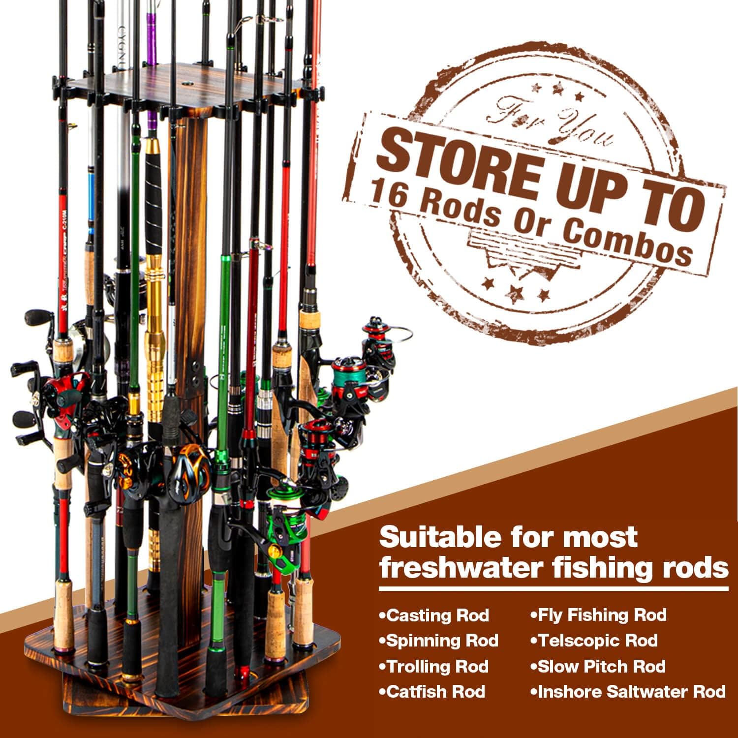 Fishing Rod Holders for Garage - Fishing Equipment Hanger review and price