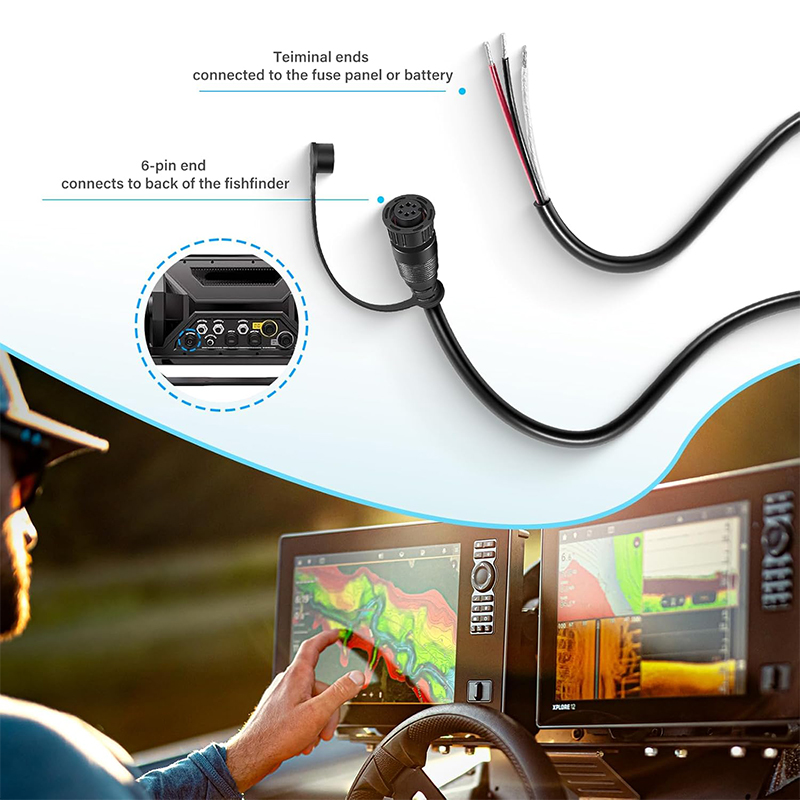 720110-1 PC13 Power Cable for  - Fish Finder review and price