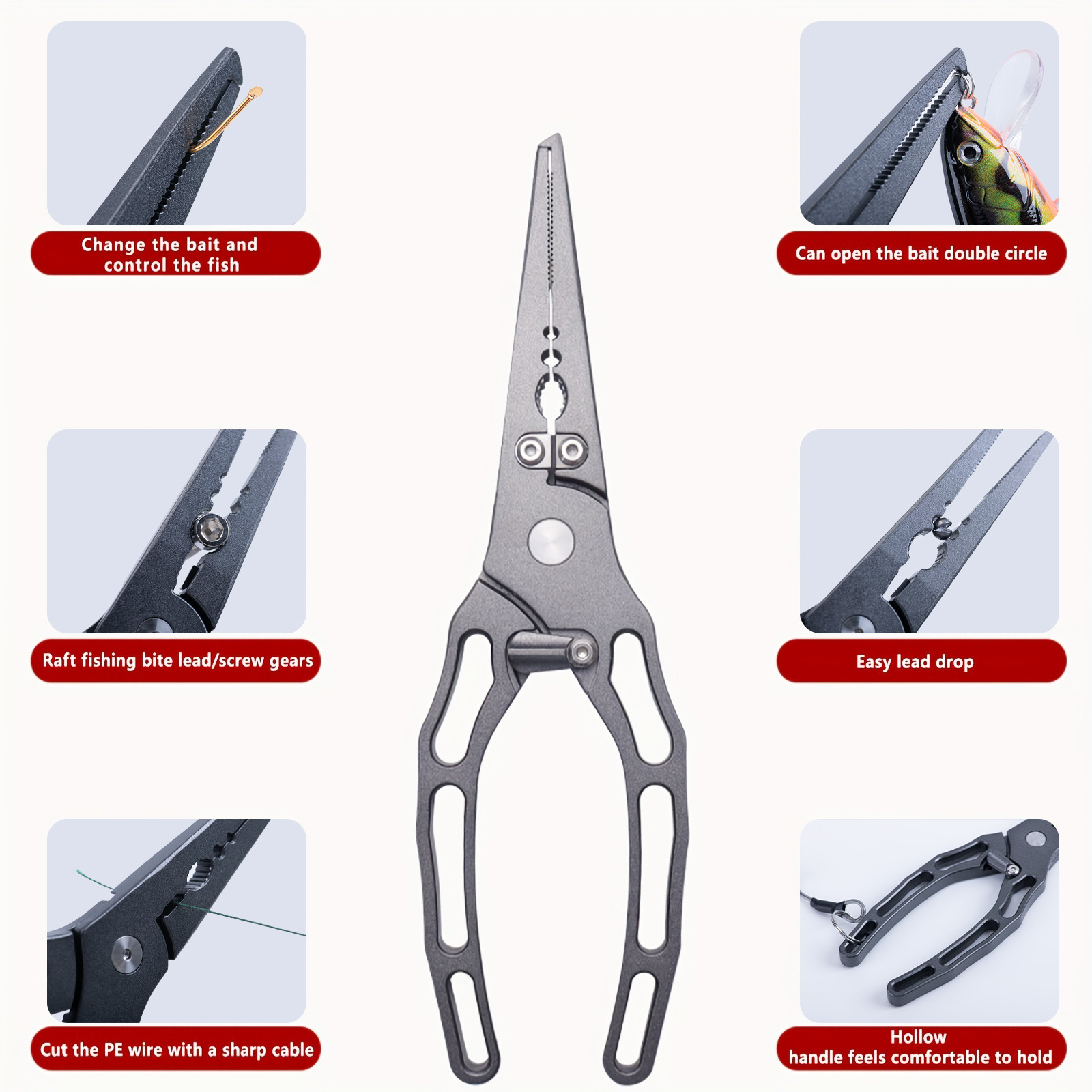 Fishing Pliers and Fish Grippe - Fishing Equipment Hanger review and price